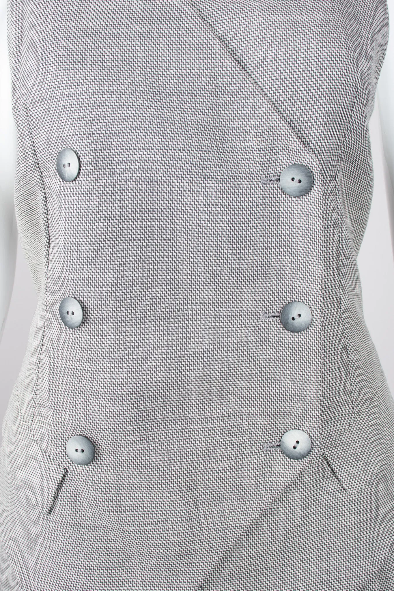 Tweed Vest & Pant Suit Set