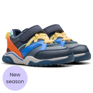 UK 5 Grey Combo Feather Pace Trainers