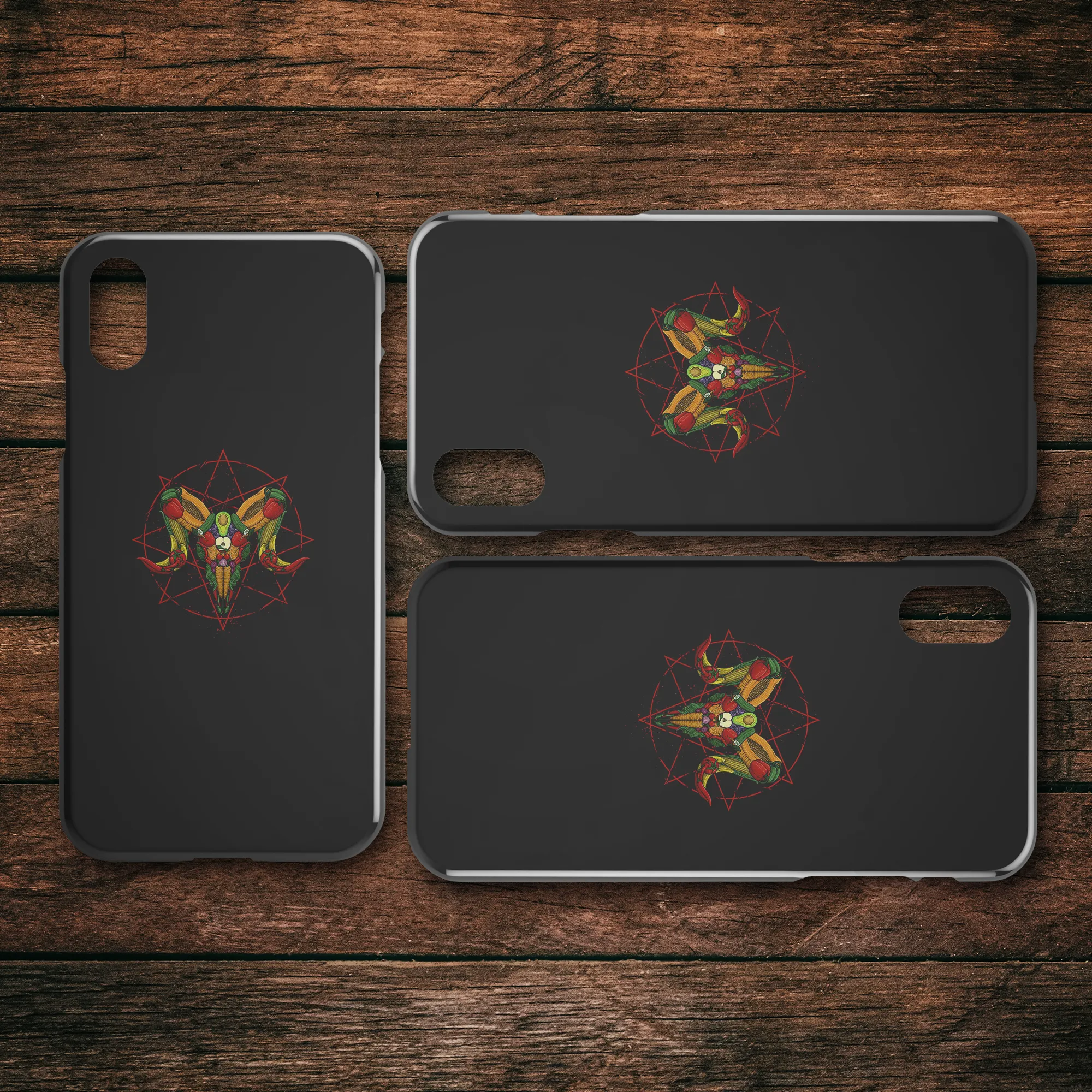 Vegan iPhone Case, Funny Vegetarian Phone Case, Hail Seitan iPhone Case,