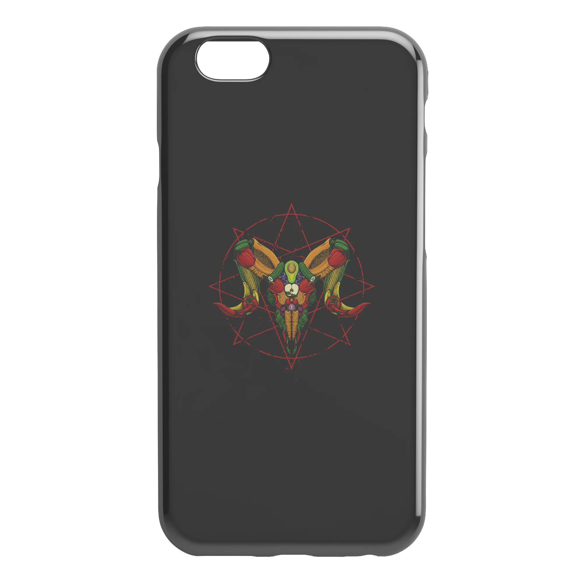Vegan iPhone Case, Funny Vegetarian Phone Case, Hail Seitan iPhone Case,