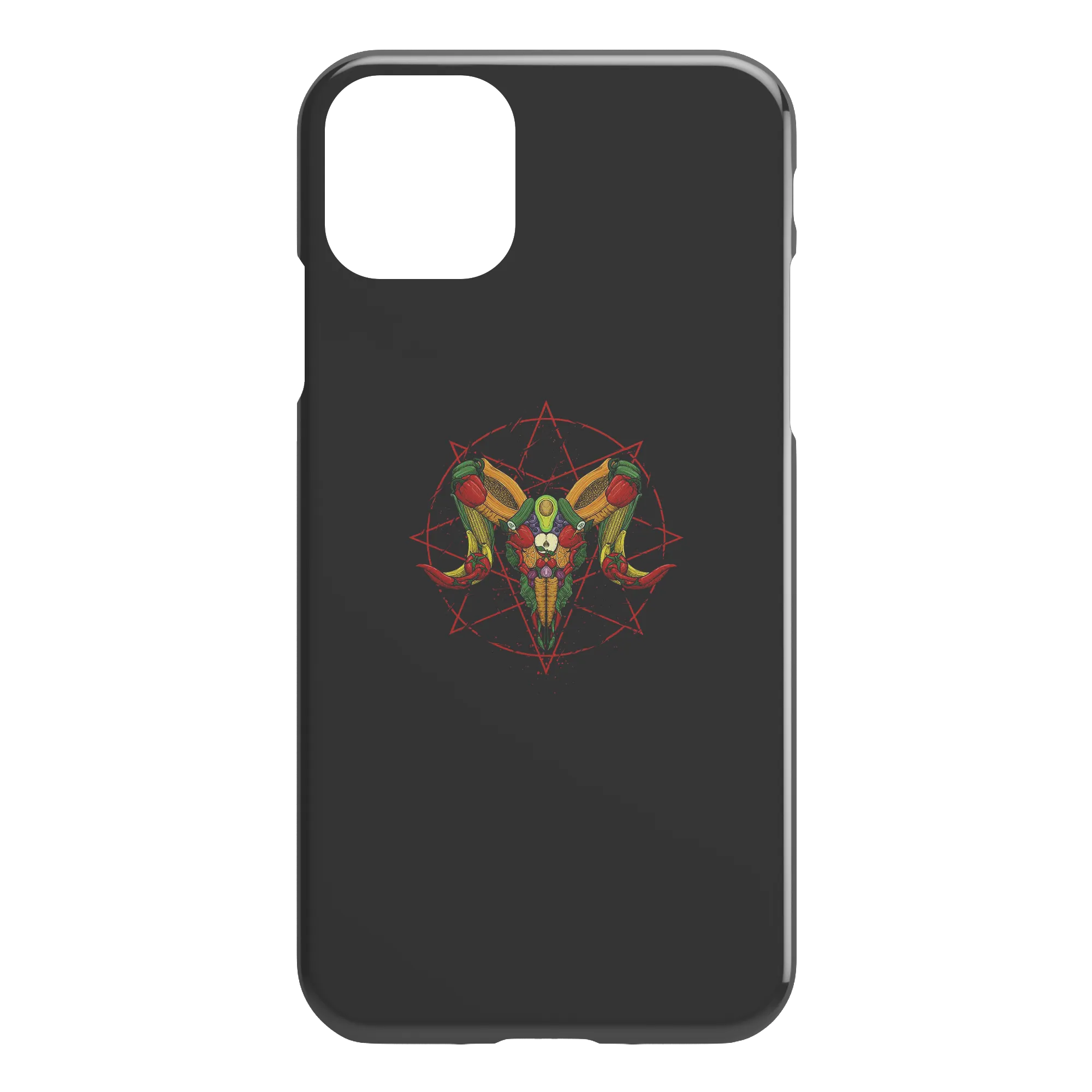 Vegan iPhone Case, Funny Vegetarian Phone Case, Hail Seitan iPhone Case,