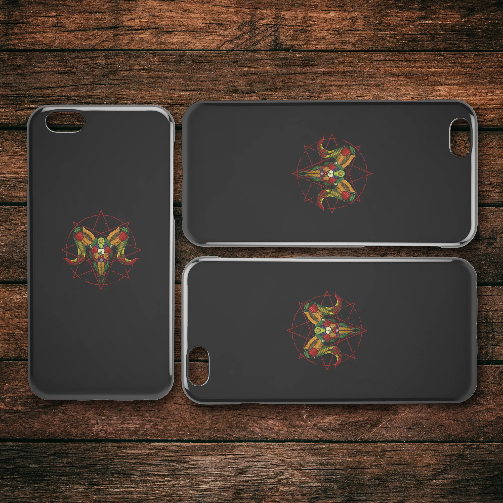 Vegan iPhone Case, Funny Vegetarian Phone Case, Hail Seitan iPhone Case,