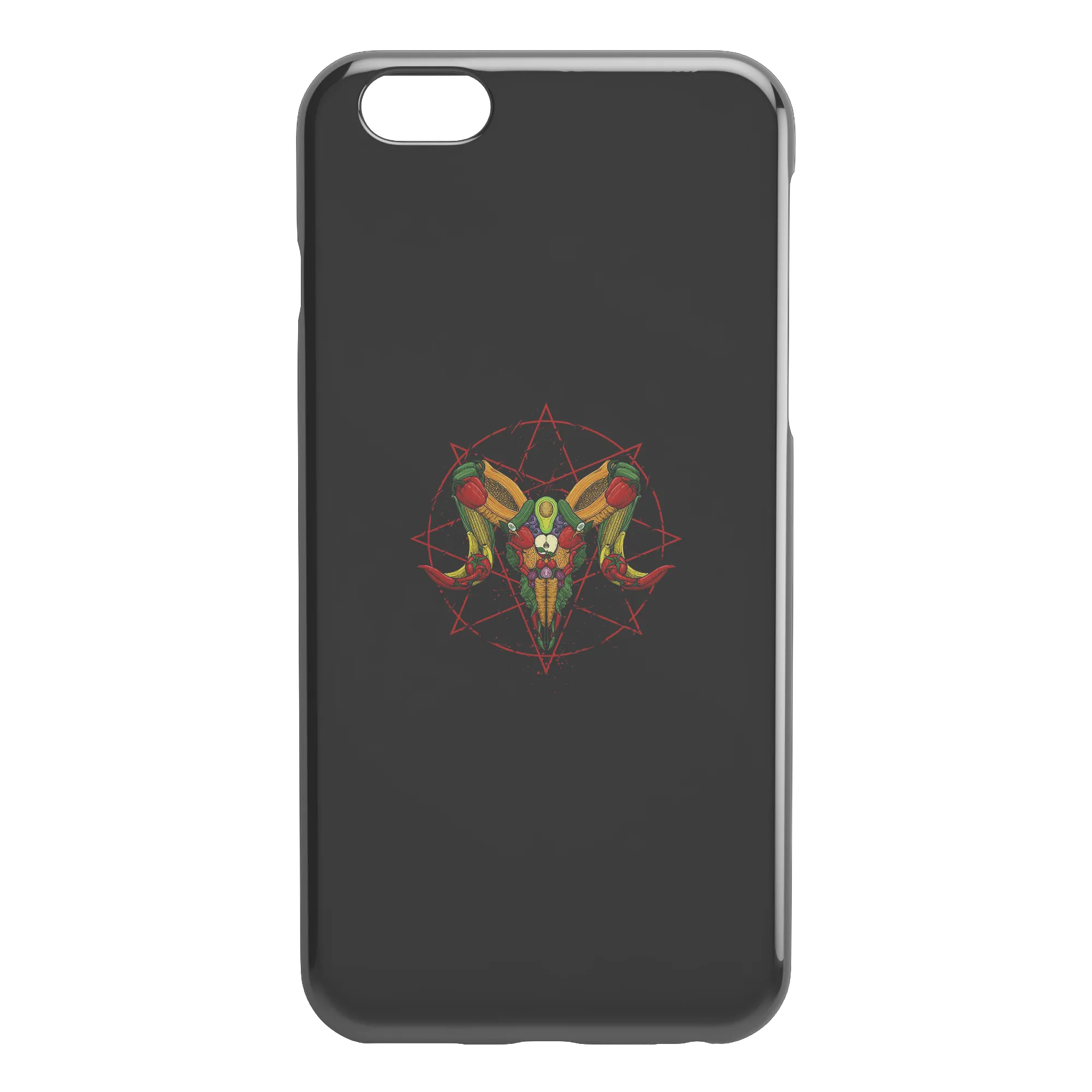Vegan iPhone Case, Funny Vegetarian Phone Case, Hail Seitan iPhone Case,