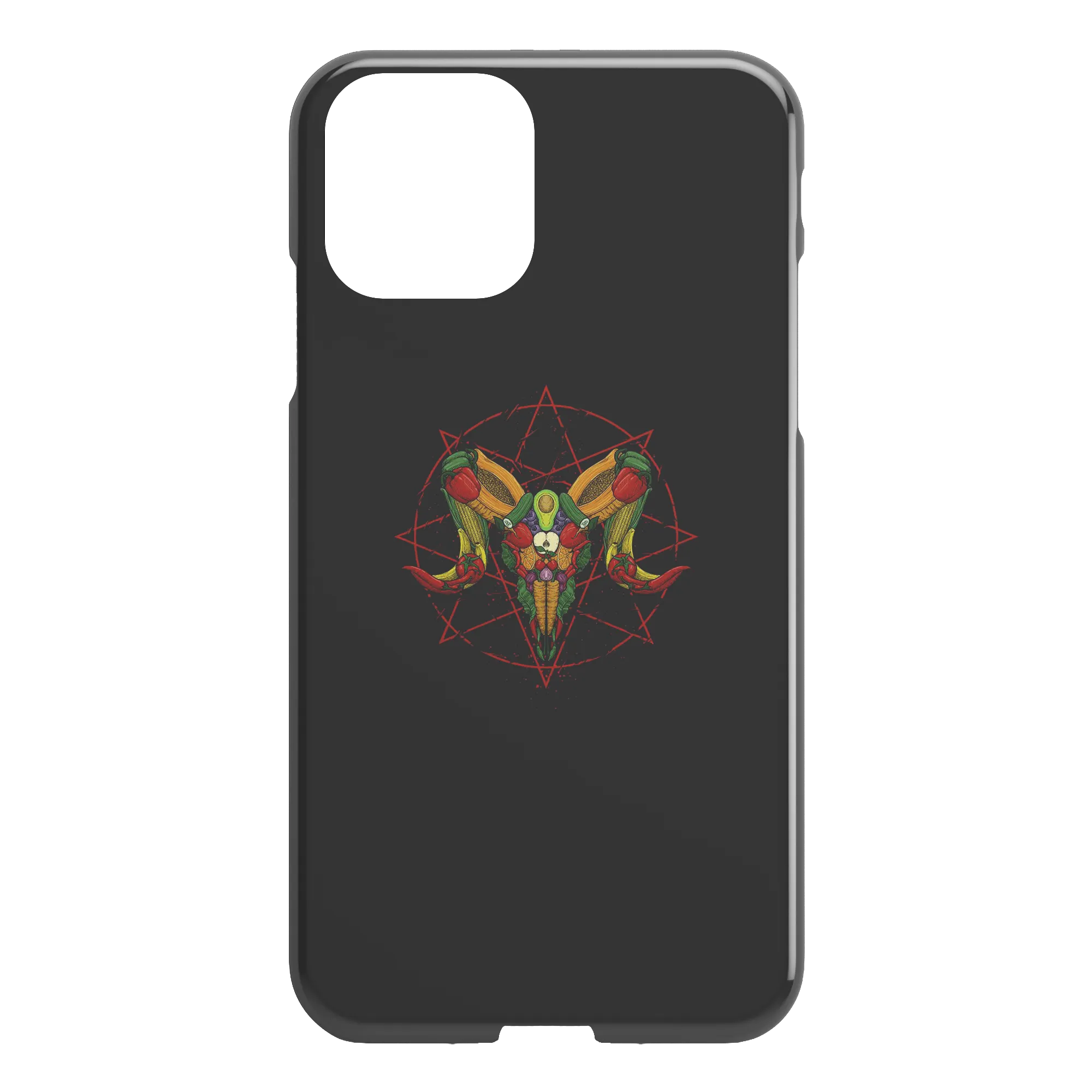 Vegan iPhone Case, Funny Vegetarian Phone Case, Hail Seitan iPhone Case,