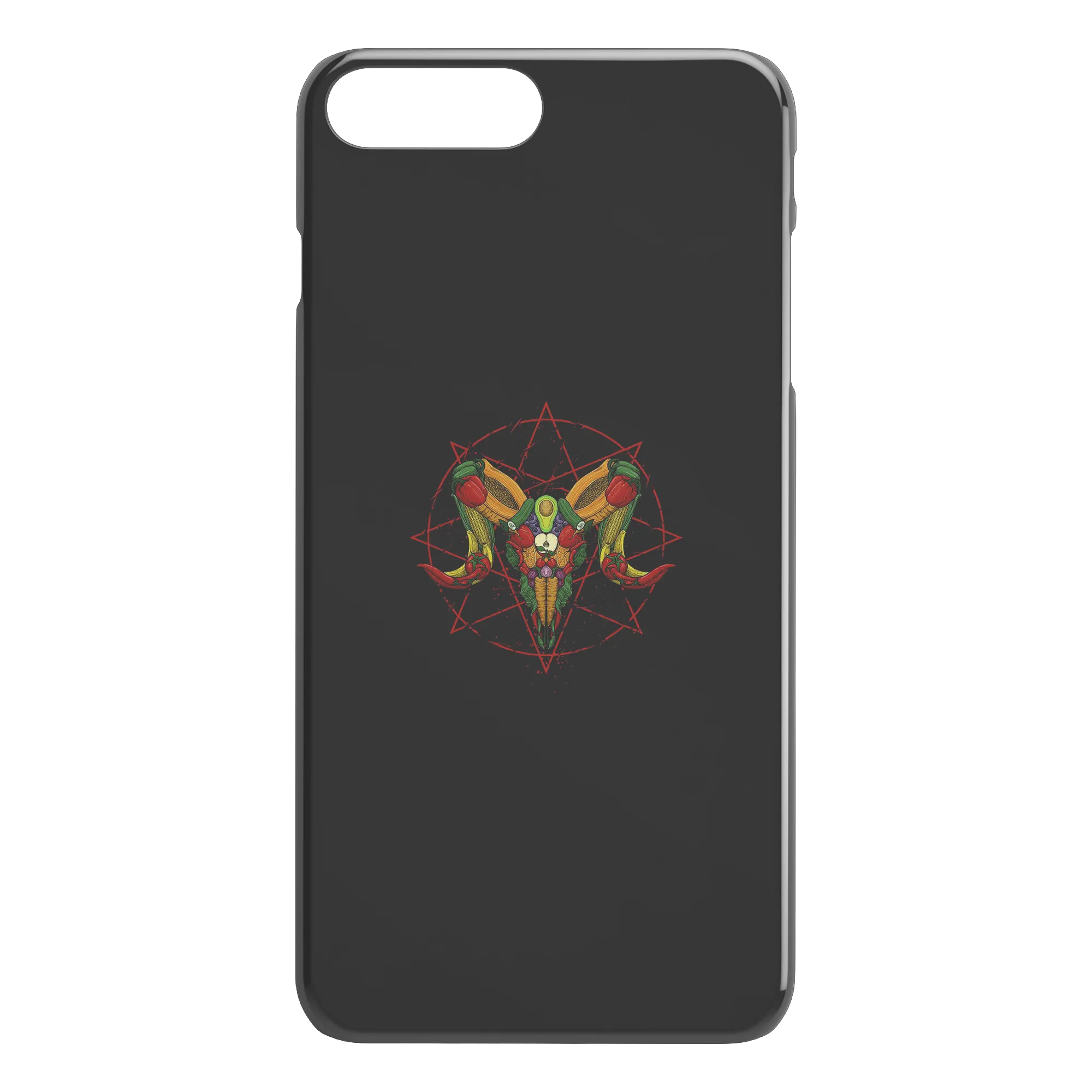Vegan iPhone Case, Funny Vegetarian Phone Case, Hail Seitan iPhone Case,