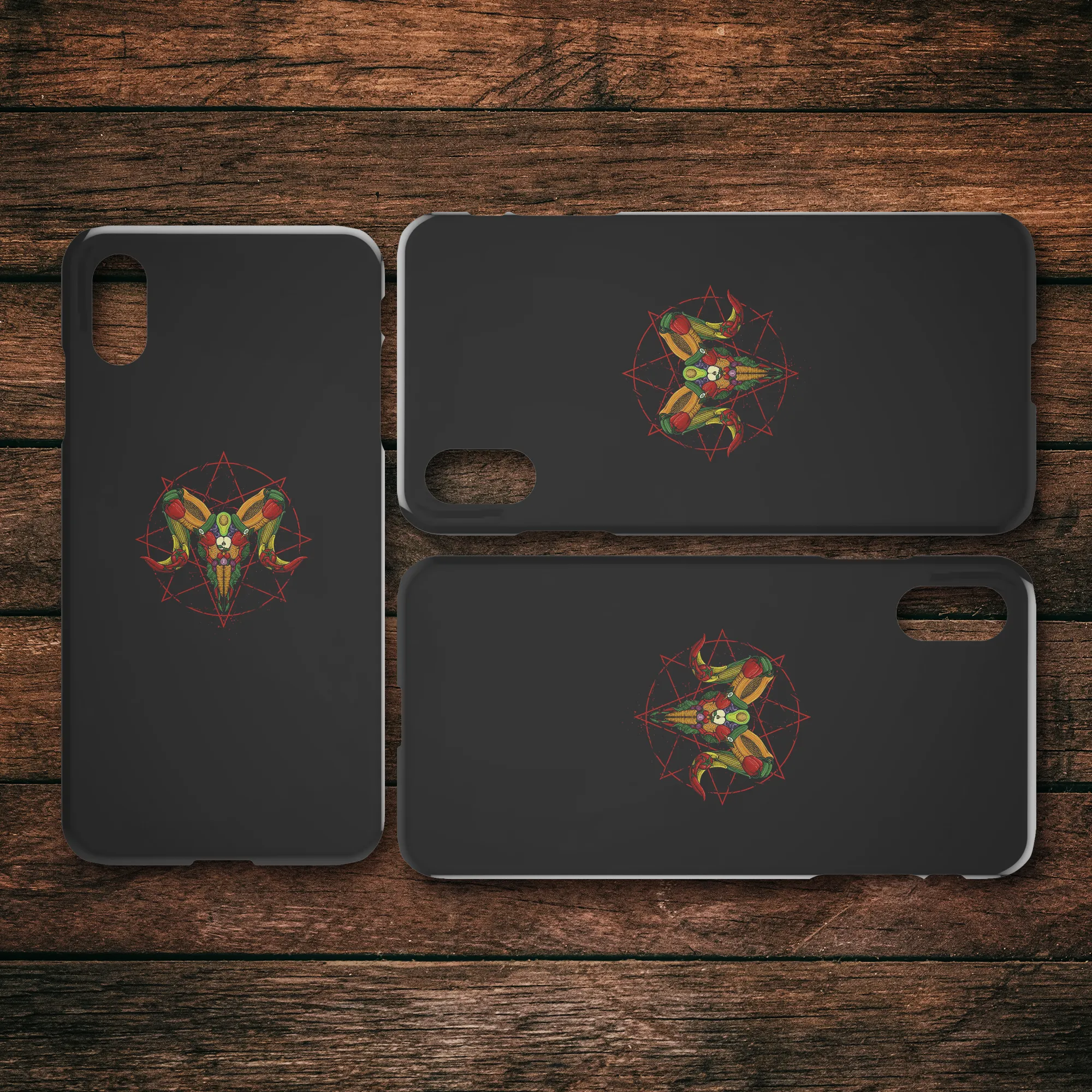 Vegan iPhone Case, Funny Vegetarian Phone Case, Hail Seitan iPhone Case,