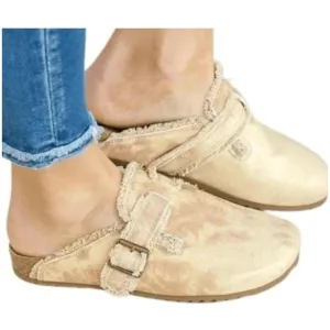 Very G tan picnic shoes