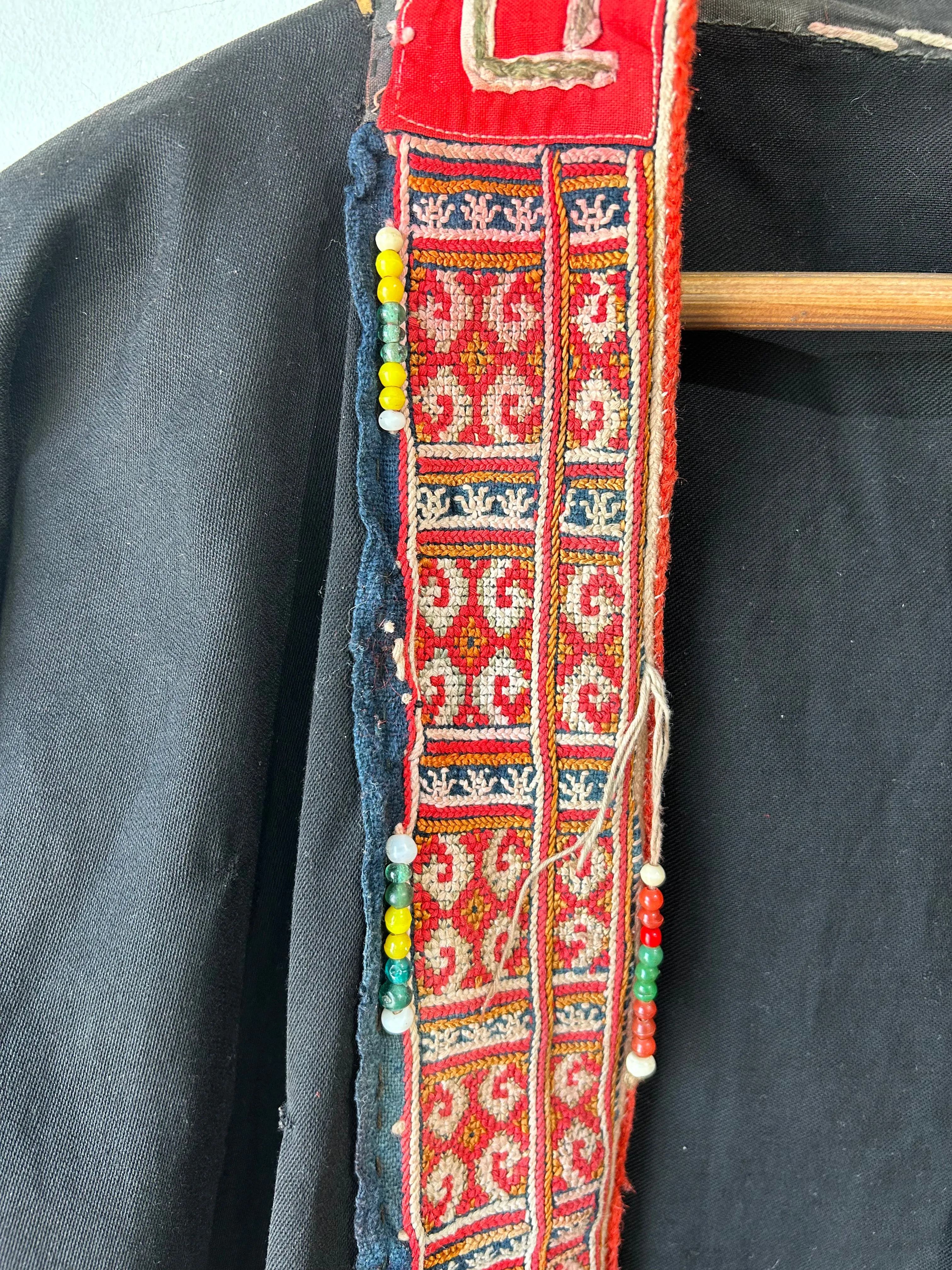 Vintage Beaded Tassel Jacket