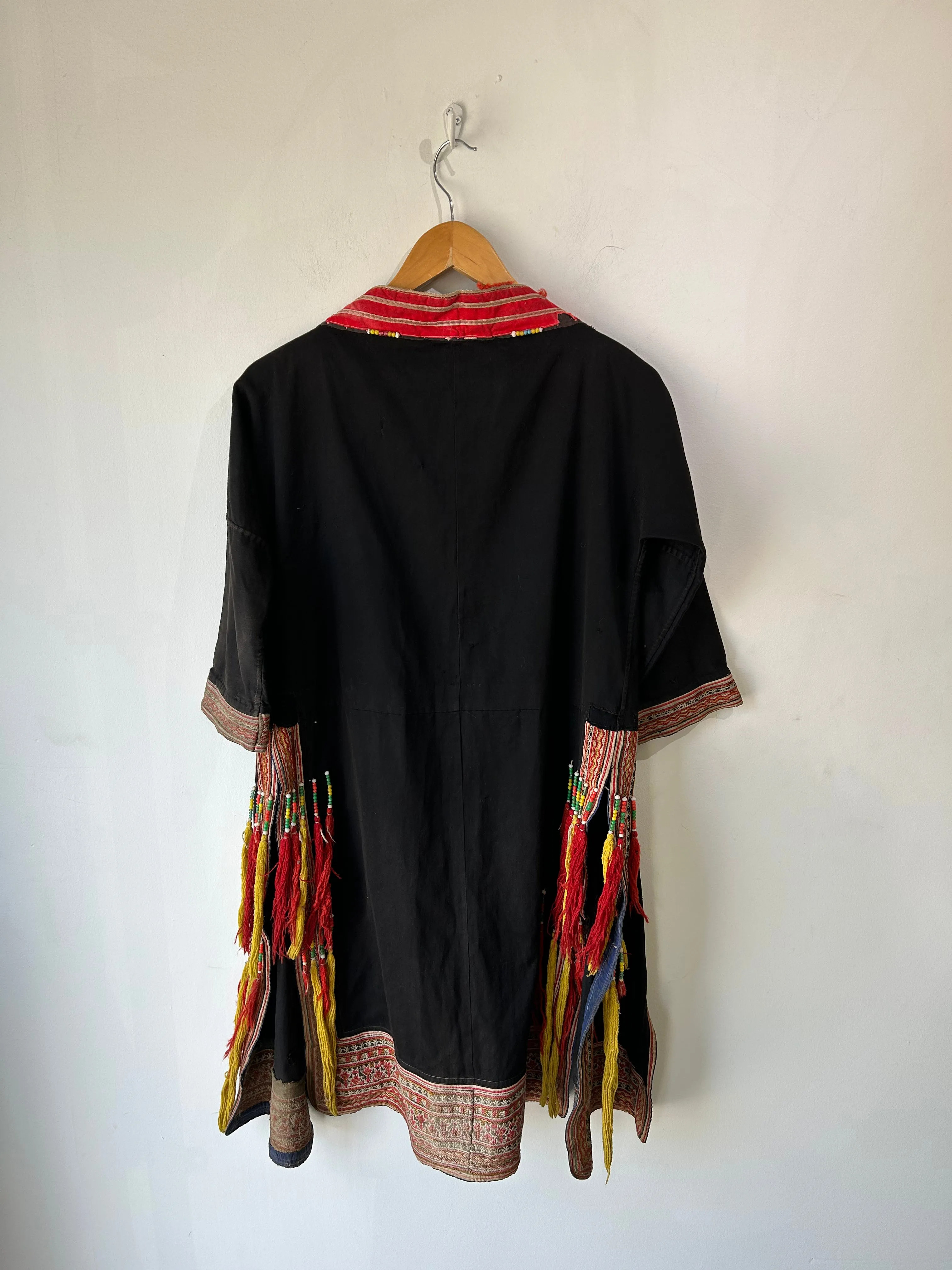 Vintage Beaded Tassel Jacket
