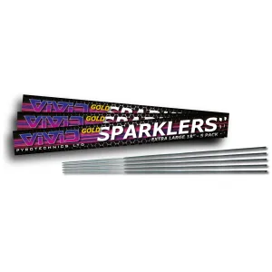 Vivid Gold Sparklers