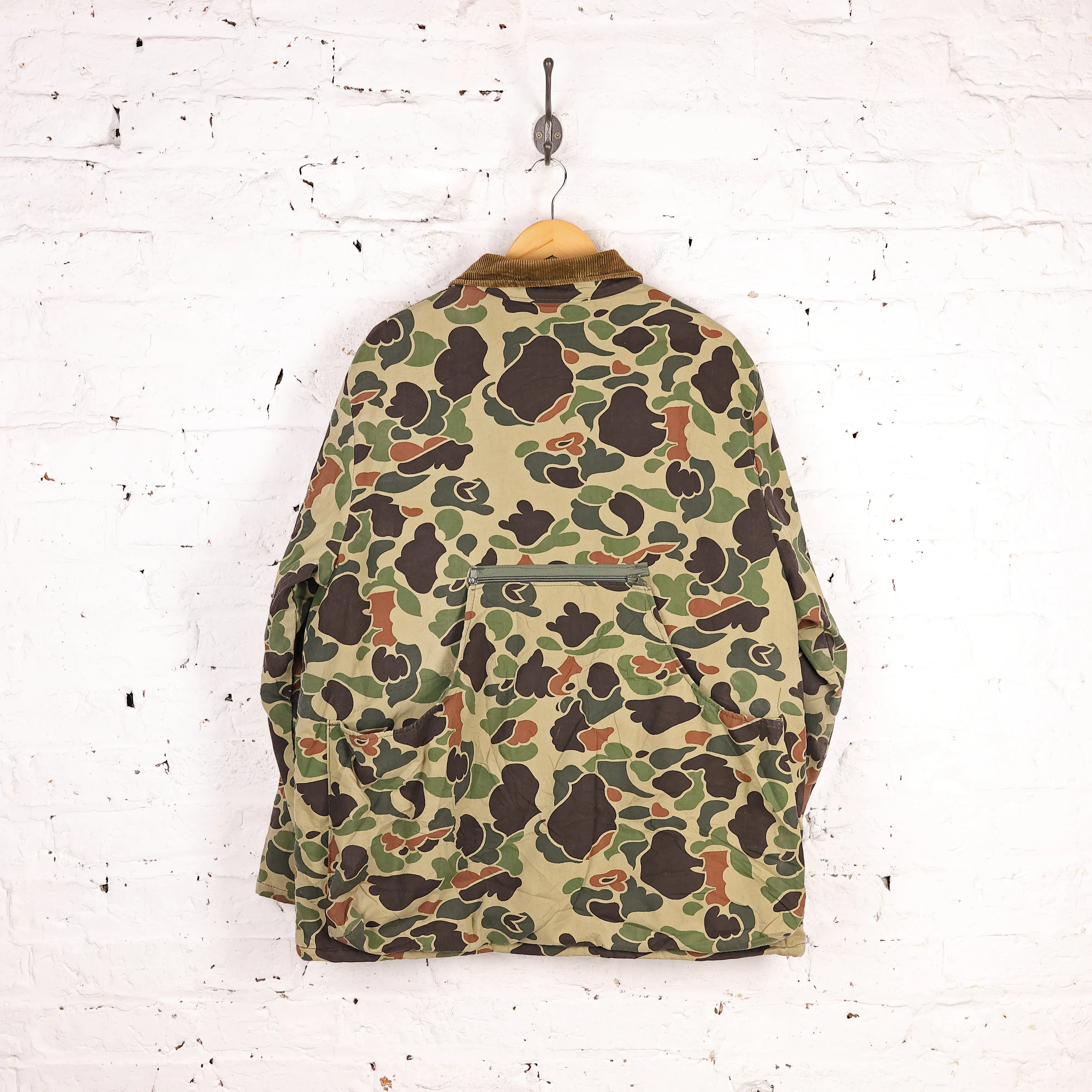 Walls Hunting Duck Camo Jacket - Green - L