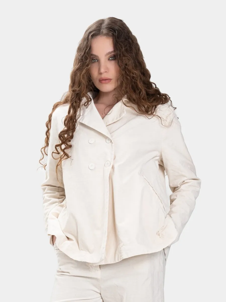 Welt Pocket Velvet Jacket