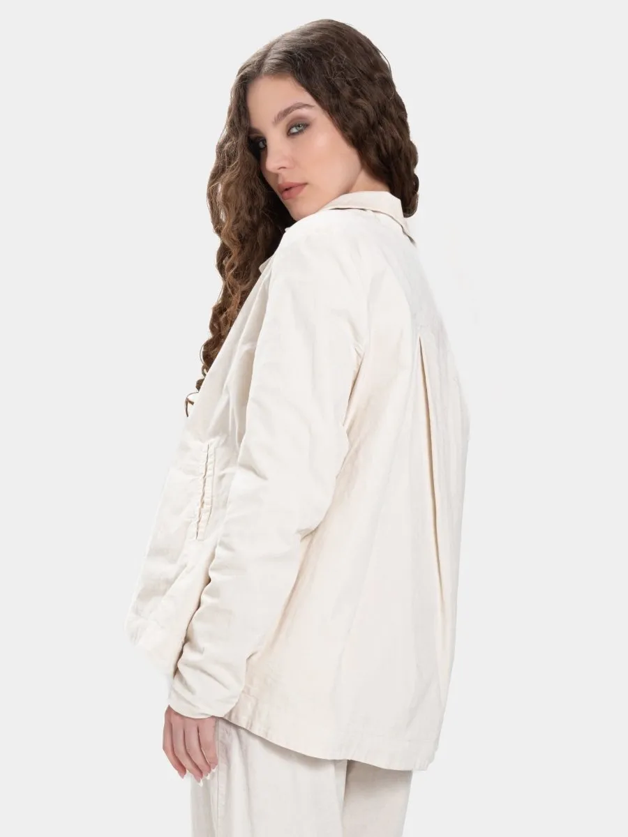 Welt Pocket Velvet Jacket