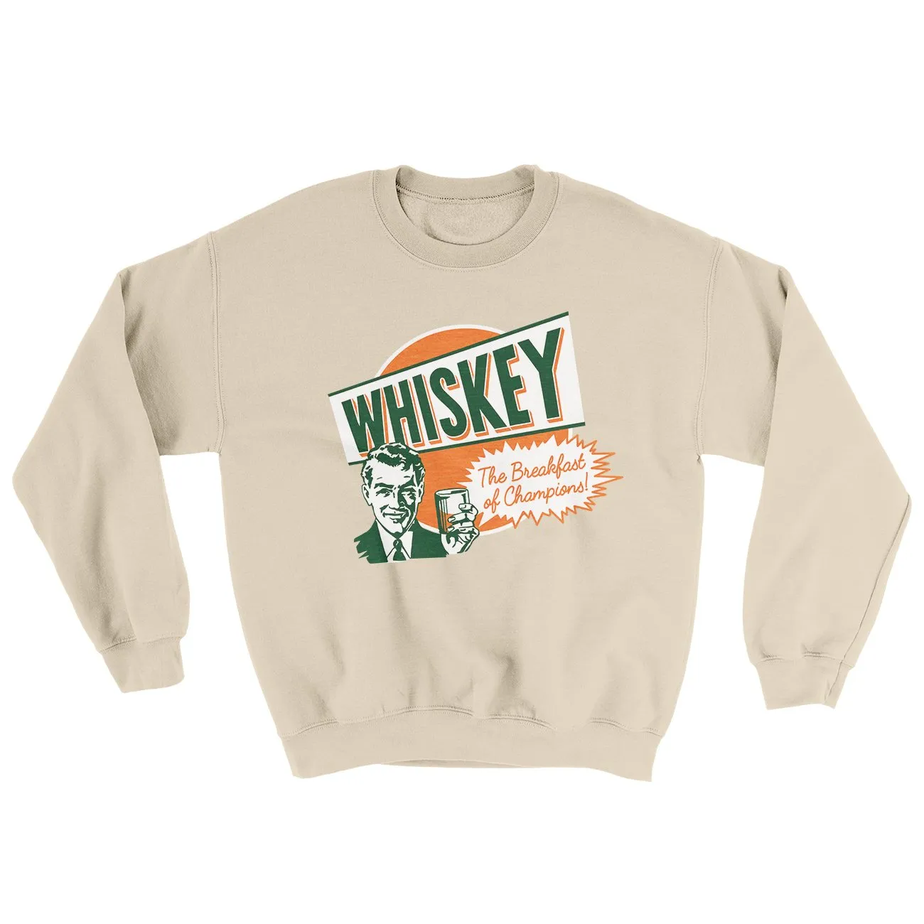 Whiskey For Breakfast Ugly Sweater