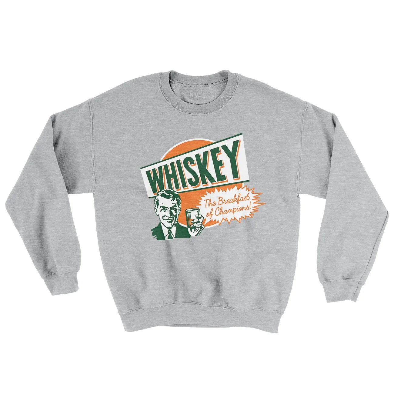 Whiskey For Breakfast Ugly Sweater