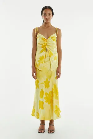 WILD FLOWER WRAP SKIRT | FLORAL