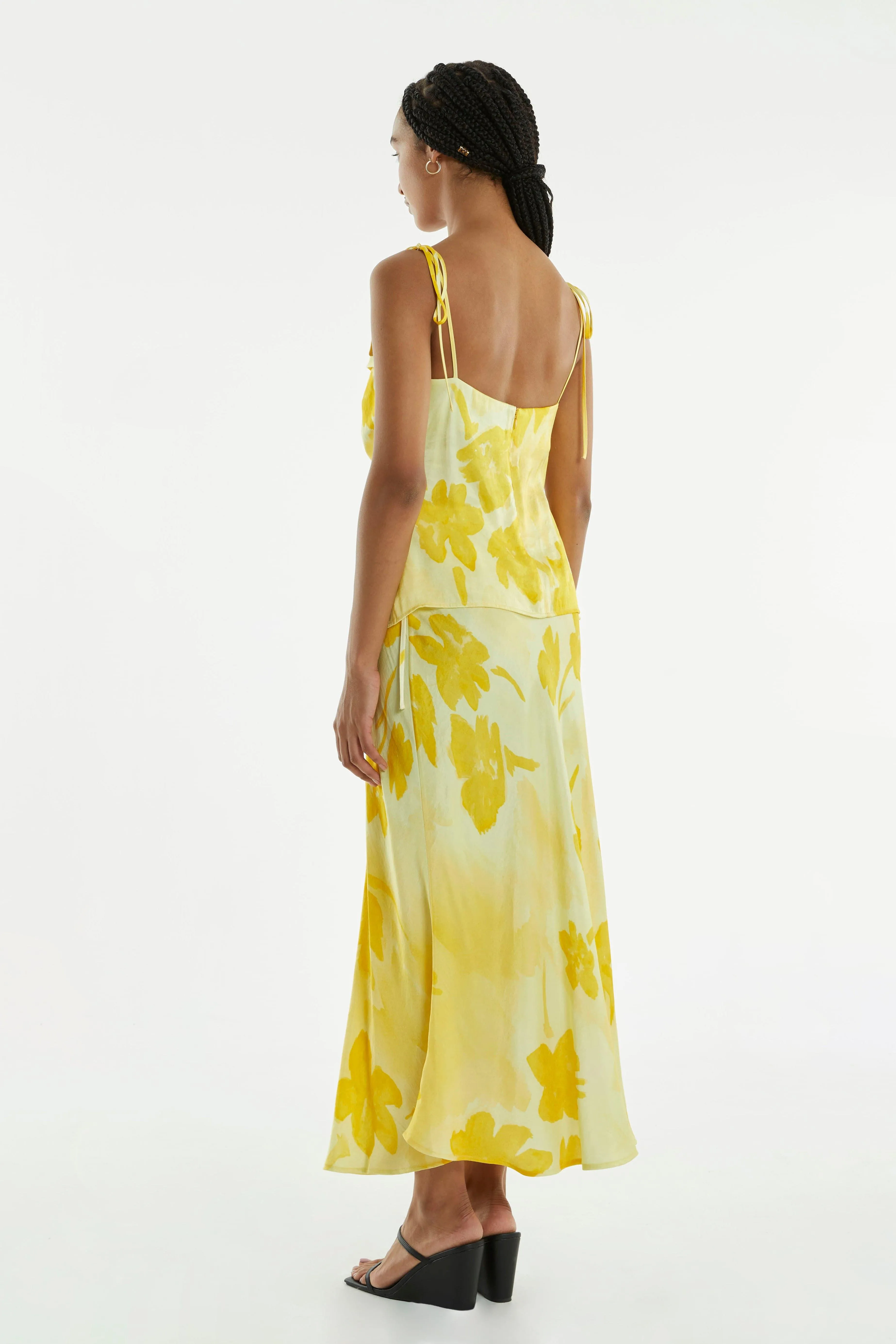 WILD FLOWER WRAP SKIRT | FLORAL