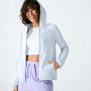 Women's Fitness Zip-Up Sweatshirt 100