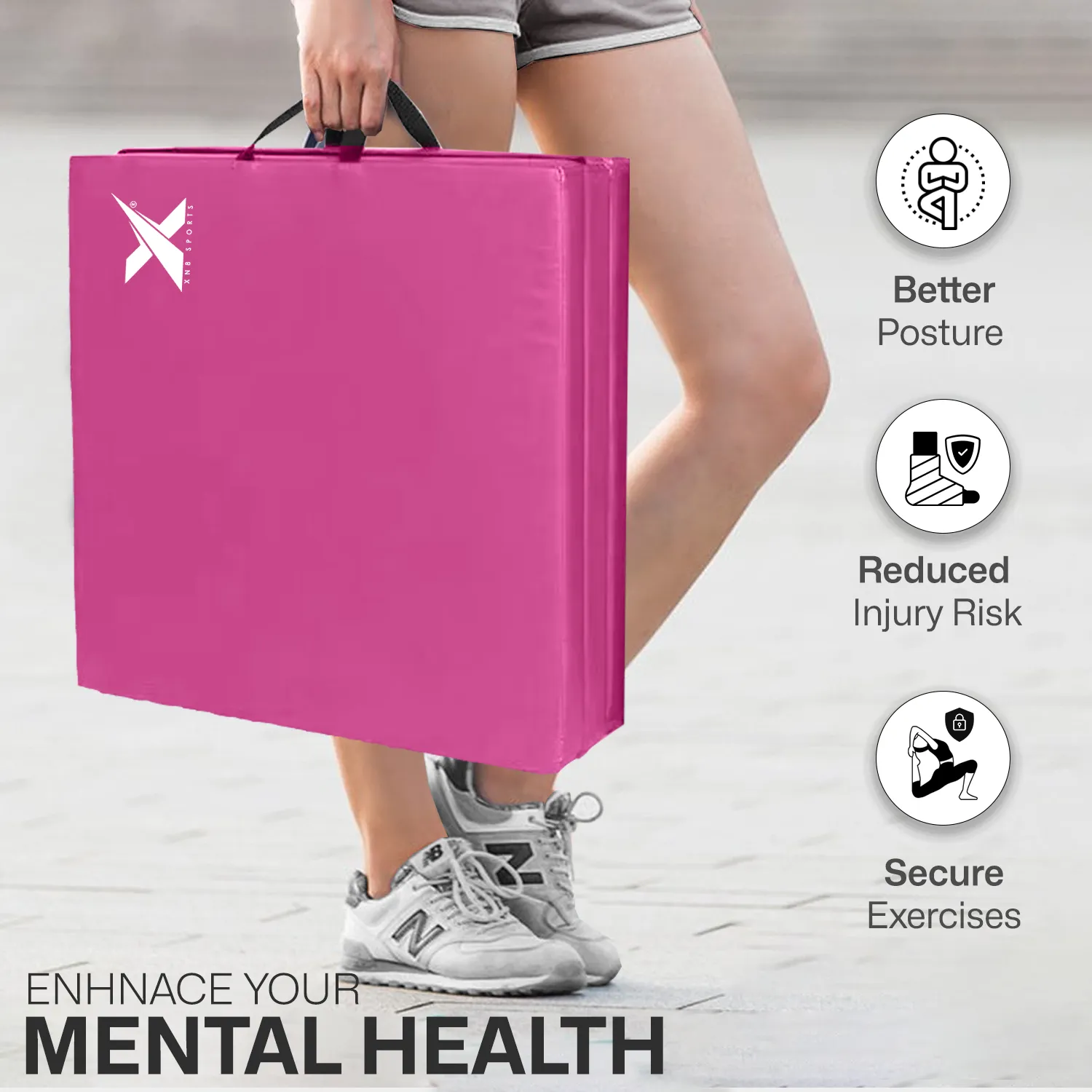 Xn8 Tri-Fold Gymnastics Mat