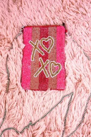 XoXo beaded CROSSBODY purse