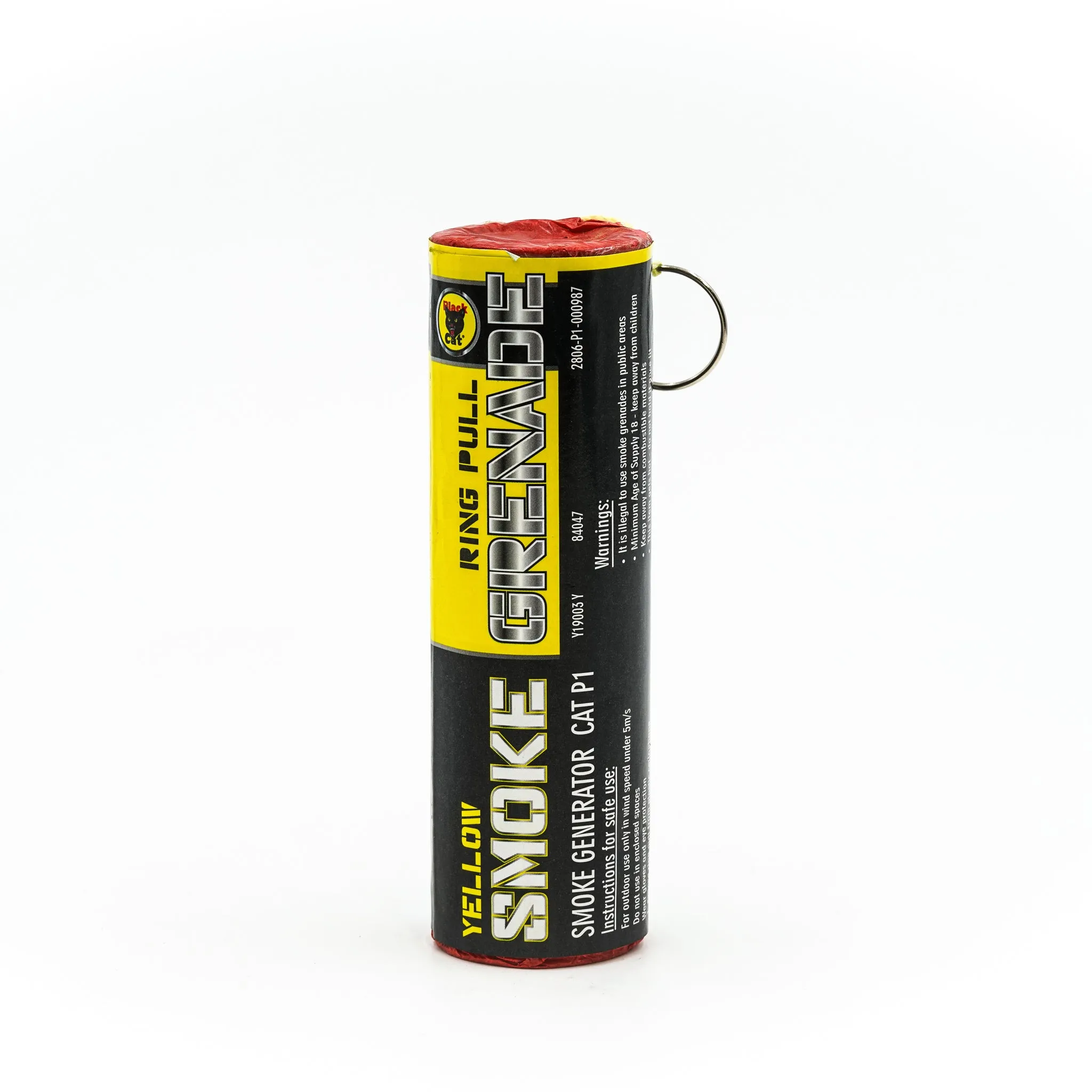 Yellow Smoke Bomb